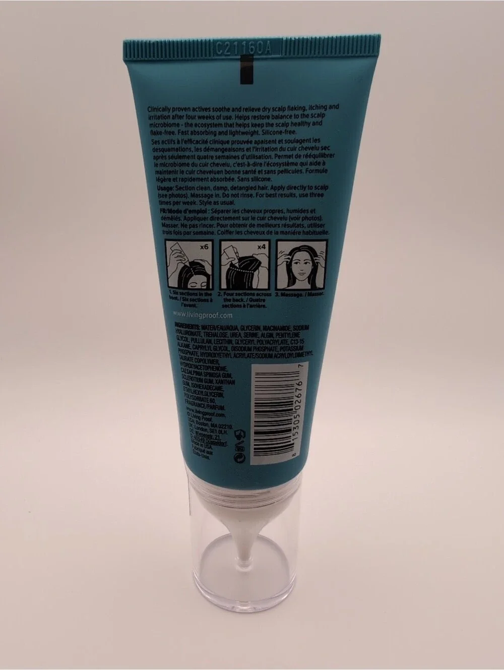 Living Proof Scalp Care Dry Scalp Treatment Microbiome Balancing 3.4 oz New